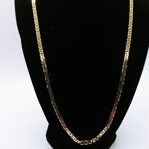 24kt gold filled mariner link necklace